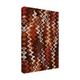 thumbnail image 4 of Canvas Wall Art - Treechild 'Earthy Color Zig Zag Pattern' Wall Art for Living Room, Bedroom, or Office D?cor by Trademark Fine Art - 30 x 47 Inches, 4 of 4