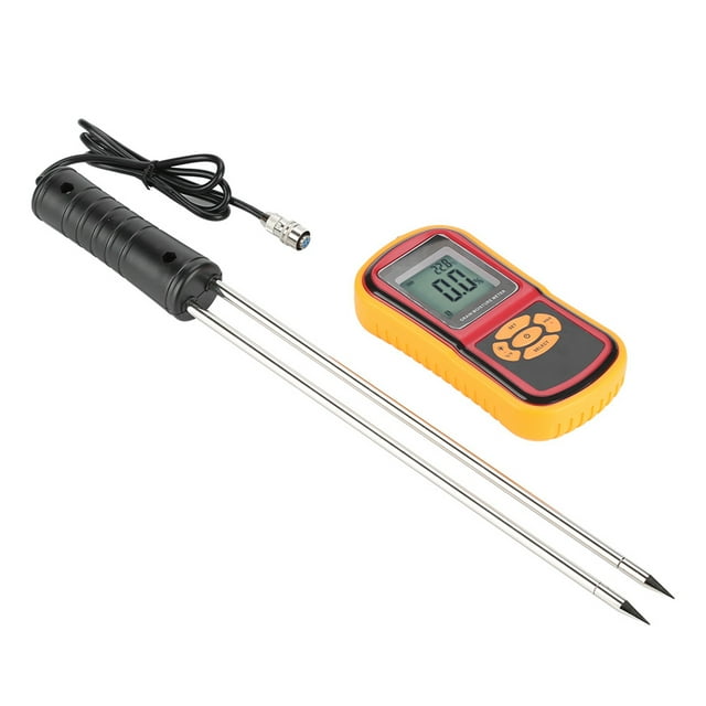 Humidimètre de Grain, GM640 Testeur d'Humidité Numérique Portable LCD LCD Humidimètre les Meilleurs Matériaux