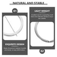 thumbnail image 3 of 20pcs Keyrings Making Rings Alloy Key Chain Key Holder Pendants DIY Circle Rings, 3 of 8