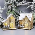 thumbnail image 4 of Inteprter Casa de luminosa navideña Cabaña luminosa Adornos de escritorio de para oficinas y tiendas Kits de decoración para fiestas No.1 Inteprter HA044206-01, 4 of 6