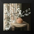 thumbnail image 2 of Medley, Elizabeth 15x15 Black Modern Framed Museum Art Print Titled - Still Life Blossoms, 2 of 5