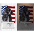 thumbnail image 2 of Black Cocker Spaniel with American Flag Ceramic Night Light, 2 of 2