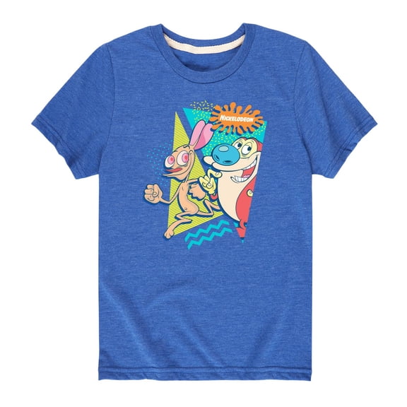 Ren & Stimpy - Toddler And Youth Short Sleeve Graphic T-Shirt