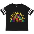 thumbnail image 3 of Inktastic Hello, Preschool Sunshine Rainbow with Crayons Boys or Girls Toddler T-Shirt, 3 of 5