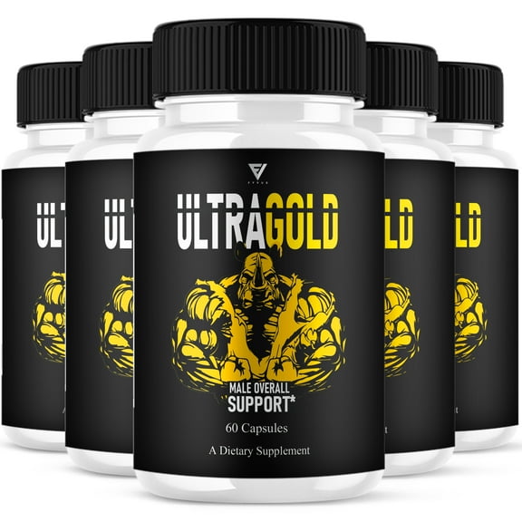 (5 Pack) Ultra Gold Supplement UltraGold Max Performance Formula (300 Capsules)
