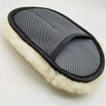 thumbnail image 4 of Natural Lambskin Wool Car Wash Mitt Extra Large Size Scratch-Free Sheepskin Wash Mitt ( 2pack), 4 of 5
