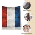 thumbnail image 5 of Womens United States Russian Flag Scarf Shawl Wraps Soft Warm Shawls, 5 of 6