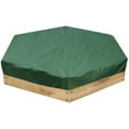 thumbnail image 1 of Sandbox Cover with Drawstring, Sandpit Cover Oxford Cloth Hexagon, Dustproof Waterproof Top Lid, 1 of 4