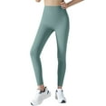 thumbnail image 2 of Stephy Yoga Pants Yoga Clothes Women's Fitness Sports Pants Pants Leggings No Embarrassing Lines High Waist No Butt, Green, S, 2 of 9
