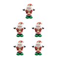 thumbnail image 3 of Ruiboury Party Decor Essential Christmas Foil Balloons With Exquisite Patterns Balloon Christmas Suitable For Any Places multicolor Stretching Santa 5Set, 3 of 6