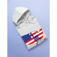 thumbnail image 3 of Usa Independence Day. Hoodie Women -Image by Shutterstock, Female Medium, 3 of 4