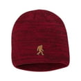 thumbnail image 1 of Adult Bigfoot Sasquatch Embroidered Marled Knit Beanie Cap, 1 of 1