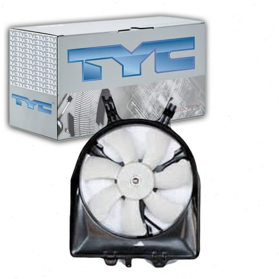 TYC AC Condenser Fan Assembly compatible with Honda Odyssey 2005-2010 - See Vehicle Specific Fitment