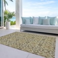 thumbnail image 6 of Addison Rugs Chantille Indoor/Outdoor Transitional Medallions Brown Washable Rectangle Rug, 5' x 7'6", 6 of 6