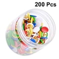 thumbnail image 2 of HEALEEP 200 PCS Decorative Push Pin for General Users with Simple Design and Cork Strip Fixing, 2 of 6