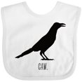 thumbnail image 3 of Inktastic Country Crow Caw. Silhouette Boys or Girls Baby Bib, 3 of 4