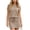 Khaki, variant on DYTTDG Women's 2-Piece Casual Outfit | Crew Neck Short Sleeve Top & Drawstring Waist A-Line Skirt Set, Matching Summer Set