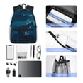 thumbnail image 4 of Fotbe Lonely Night Wolf Mochila Ligera Casual para Laptop para Hombres y Mujeres, Mochila Impermeable de Uso Diario, Mochila para Universidad, 4 of 6