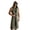 Green, variant on LEKWK Renaissance Hooded Cloak Men Sleeveless Medieval Surcoat with Belt Soft Casual Viking Tunic Wizard Cloak Halloween Costume
