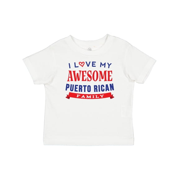 Inktastic Puerto Rico Love My Puerto Rican Family Boys or Girls Baby T-Shirt