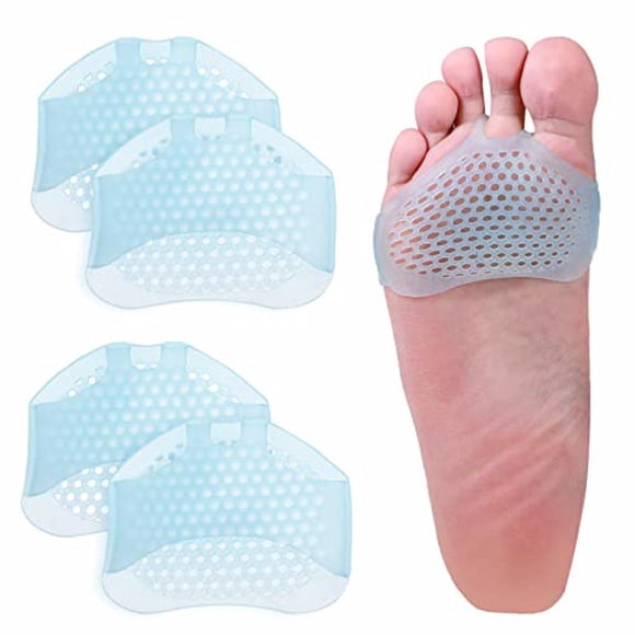 Minnieouse Almohadillas para el antepié suaves para la piel, almohadillas ligeras para el cuidado de los dedos de los pies, almohadilla de Cuidado de los pies