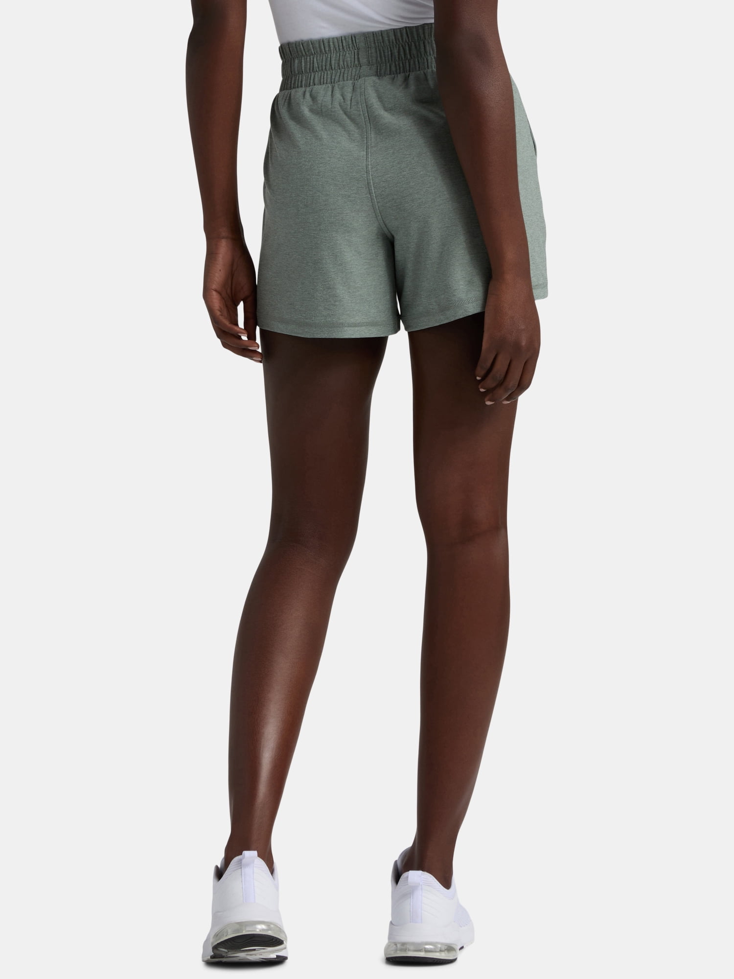 Athletic Works Women's and Women’s Plus ButterCore Soft Performance Gym Shorts, Available in 1, 2 and 5-Pack, Sizes XS-4X