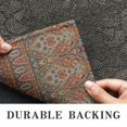 thumbnail image 6 of Orange Boho Ethnic Paisley Pattern Door Rugs,Washable Non Slip Door Mats Indoor,Decorative Door Mats,Entry Mat Indoor for Entrance,Bedroom,Kitchen,Bathroom,17"x30", 6 of 6