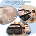 thumbnail image 6 of Babyeap Baby Playpen Large Play Yard Fence for Toddlers,50"x50" Black, 6 of 11