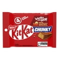 thumbnail image 1 of KITKAT Chunky Wafer Bar Multipack, Crispy Wafers, Milk Chocolate, Prepared in Canada, 1 of 7