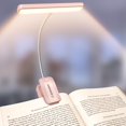 thumbnail image 1 of Luz para libros Glocusent de 26 LED recargable con clip, rosa, 1 of 8