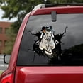thumbnail image 4 of AOOOWER Animal Horse Sticker Car 3D Funny Simulation Applique for Truck Window Bathroom, 4 of 10