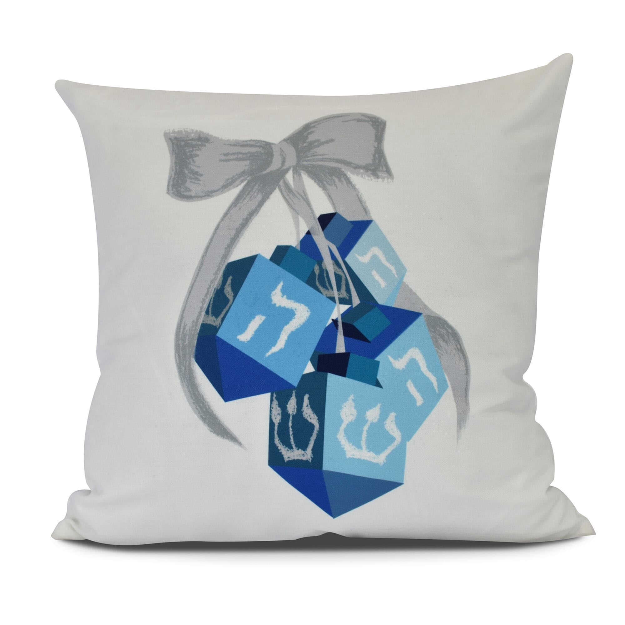 Turn, Turn, Turn Geometric Print Pillow