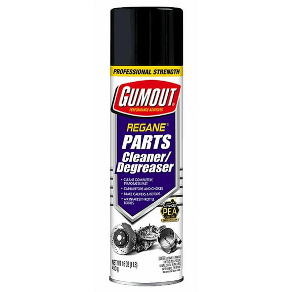 Gumout Regane Parts Cleaner and Degreaser for Cars, Trucks, and Motorcycles, 13 oz
