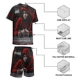 thumbnail image 3 of Rod Wave Boys Short Sleeve T-Shirt And Shorts Outfit Set Activewear Mesh Short Set for Kids, 3 of 7