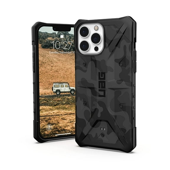 UAG iPhone 13 Pro Max Case [6.7-inch Screen] Rugged Lightweight Slim Shockproof Pathfinder SE Protective Cover, Midnight Camo