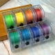 thumbnail image 2 of Xiao Hua Hilo trenzado de 0,2 mm para pulseras, pulseras de la amistad, llaveros y cordones - A07, 2 of 5