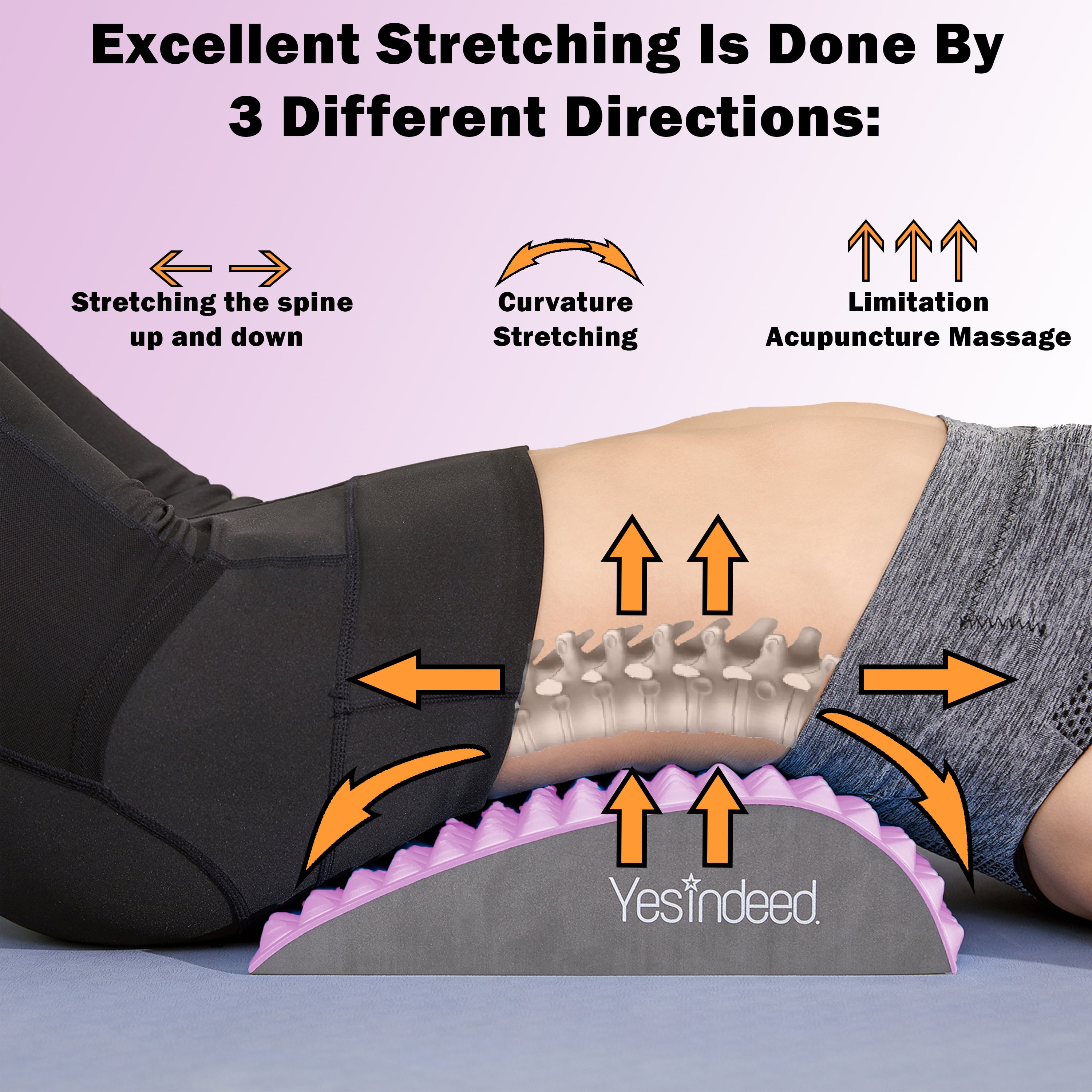 Back Pain Relief Stretcher Pillow