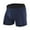 48# Navy, variant on UoCefik Cotton Underwear for Men Comfort Fit Breathable Boxer Briefs Wicking Soft Seamless Boxers , Pack,Gray 4XL