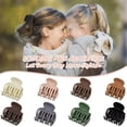 thumbnail image 6 of 1.6" Matte Small Double Row Teeth Hair Clips for Women - Strong Hold Jaw Clamps for Thin, Fine and Thick Hair, 6 of 7