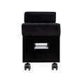 thumbnail image 4 of AleraII Pedicure Cart with Footrest Nail Salon Furniture & Equipment, All Black, 4 of 7