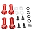 thumbnail image 2 of Adaptador de extensión de cubo de rueda de 12 mm Zulema ligero y duradero rojo Adaptador extendido Hub Hex, 2 of 6