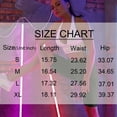 thumbnail image 7 of Women Butt Lift Workout Shorts Textured High Waist Scrunch Booty Yoga Shorts Control Leggings, 7 of 7