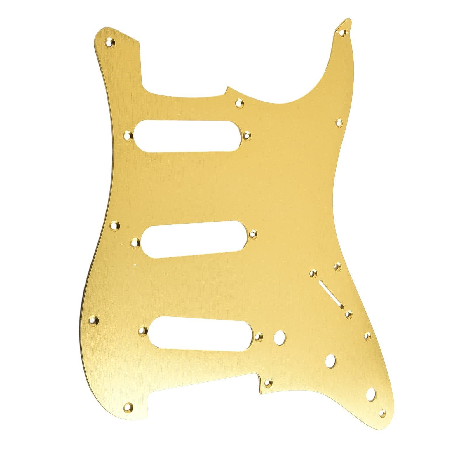 11 Hole SSS Metal Guitar Pickguard Scratch Plate for ST Electric Guitars, Guitar Accessories