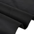 thumbnail image 5 of TWOPAGES Room Darkening 42"x84" Drape Velvet Pinch Pleat Privacy Curtain for Bedroom, 1 Panel, Black, 5 of 6