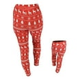 thumbnail image 2 of UB Girls Winter Print Matching Family Christmas Leggings (Girls 14/16, Girls), 2 of 5