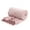 Pink, variant on JZROCKER Solid Color Soft Plush Throw Blanket Fringe Tassels Decorative Fleece Flannel Fuzzy Blankets for Couch Bed Sofa