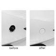thumbnail image 5 of Car Red Front Bumper Tow Hook Cap Cover Fit for 2017-2021 ABS 1Pcs, 5 of 5