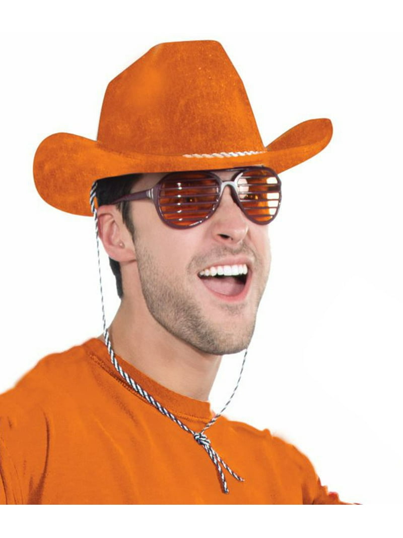 Orange Cowboy Hat - Walmart.com display picture 2