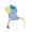 A001- B, variant on Interactive Cat Toys with Feather and Bell, Interactive Cat Toys for Indoor Cats, Birthday Gift Stuffed Animal Cat, 1 Pack