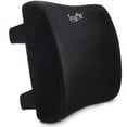 thumbnail image 2 of SnugPad Memory Foam Lumbar Pillow and Seat Cushion Combo, Ergonomic, Orthopedic, Lower Back Support, Premium Washable Velvet Covers with Non-Slip Bottom, Ideal for Office Chairs and Car Seats, 2 of 3